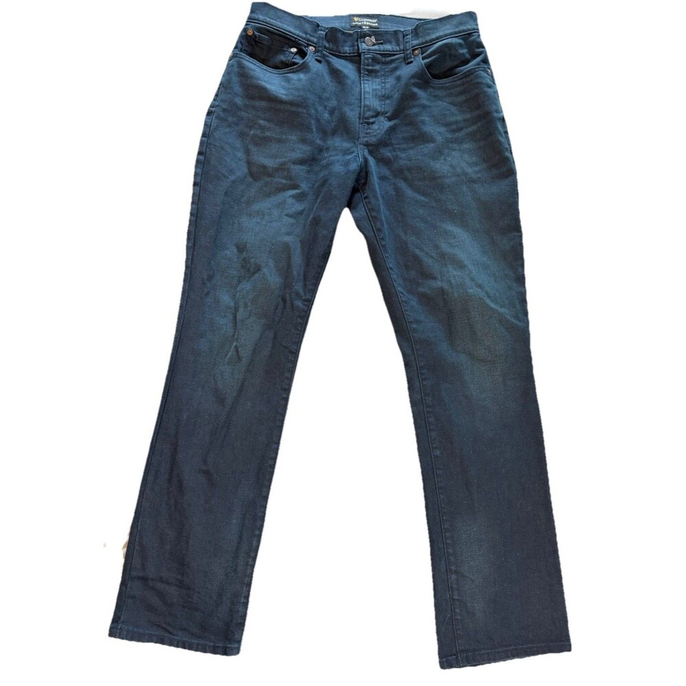 Lucky Brand Jeans Guinness Men's 223 Straight Leg Dark Wash Cotton Blend 34x32
